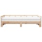 vidaXL Tagesbett Ausziehbar mit Matratzen 80x200 cm Massivholz Kiefer vidaXL Tagesbett Ausziehbar mit Matratzen 80x200 cm Massivholz Kiefer