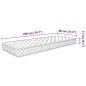 vidaXL Memory-Schaum-Matratze 80x200x17 cm Weiß vidaXL Memory-Schaum-Matratze 80x200x17 cm Weiß