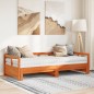 vidaXL Tagesbett Ausziehbar mit Matratzen 90x190 cm Massivholz Kiefer vidaXL Tagesbett Ausziehbar mit Matratzen 90x190 cm Massivholz Kiefer
