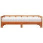 vidaXL Tagesbett Ausziehbar mit Matratzen 90x190 cm Massivholz Kiefer vidaXL Tagesbett Ausziehbar mit Matratzen 90x190 cm Massivholz Kiefer