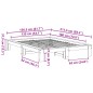 vidaXL Massivholzbett ohne Matratze Weiß 135x190 cm Kiefernholz vidaXL Massivholzbett ohne Matratze Weiß 135x190 cm Kiefernholz