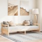 vidaXL Tagesbett mit Matratze 90x200 cm Massivholz Kiefer vidaXL Tagesbett mit Matratze 90x200 cm Massivholz Kiefer