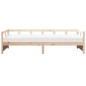vidaXL Tagesbett mit Matratze 90x200 cm Massivholz Kiefer vidaXL Tagesbett mit Matratze 90x200 cm Massivholz Kiefer