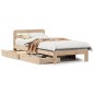 vidaXL Massivholzbett ohne Matratze 75x190 cm Kiefernholz vidaXL Massivholzbett ohne Matratze 75x190 cm Kiefernholz