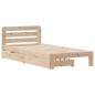 vidaXL Massivholzbett ohne Matratze 75x190 cm Kiefernholz vidaXL Massivholzbett ohne Matratze 75x190 cm Kiefernholz