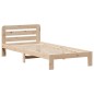 vidaXL Massivholzbett ohne Matratze 75x190 cm Kiefernholz vidaXL Massivholzbett ohne Matratze 75x190 cm Kiefernholz