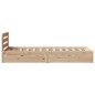 vidaXL Massivholzbett ohne Matratze 75x190 cm Kiefernholz vidaXL Massivholzbett ohne Matratze 75x190 cm Kiefernholz
