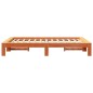 vidaXL Massivholzbett ohne Matratze Wachsbraun 120x200 cm Kiefernholz vidaXL Massivholzbett ohne Matratze Wachsbraun 120x200 cm Kiefernholz