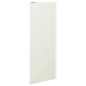 vidaXL Pflanzkübel Weiß Dreieckig 30x26x75 cm Stahl vidaXL Pflanzkübel Weiß Dreieckig 30x26x75 cm Stahl
