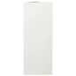 vidaXL Pflanzkübel Weiß Dreieckig 30x26x75 cm Stahl vidaXL Pflanzkübel Weiß Dreieckig 30x26x75 cm Stahl