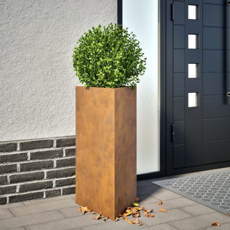 vidaXL Pflanzkübel 2 Stk. Dreieckig 40x34,5x70 cm Cortenstahl