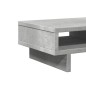 vidaXL Monitorständer Betongrau 50x27x15 cm Holzwerkstoff vidaXL Monitorständer Betongrau 50x27x15 cm Holzwerkstoff