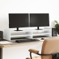 vidaXL Monitorständer Weiß 100x27x20 cm Holzwerkstoff vidaXL Monitorständer Weiß 100x27x20 cm Holzwerkstoff