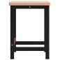 vidaXL Werkbank 100x60x83 cm Massivholz Buche Rechteckig vidaXL Werkbank 100x60x83 cm Massivholz Buche Rechteckig
