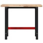 vidaXL Werkbank 100x60x83 cm Massivholz Akazie Rechteckig vidaXL Werkbank 100x60x83 cm Massivholz Akazie Rechteckig