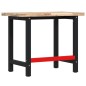vidaXL Werkbank 100x60x83 cm Massivholz Akazie Rechteckig vidaXL Werkbank 100x60x83 cm Massivholz Akazie Rechteckig