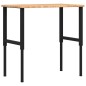 vidaXL Werkbank Hellbraun 100x60x(71,5-98) cm Massivholz Eiche vidaXL Werkbank Hellbraun 100x60x(71,5-98) cm Massivholz Eiche