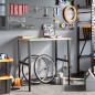 vidaXL Werkbank 100x60x(71,5-98) cm Massivholz Buche Rechteckig vidaXL Werkbank 100x60x(71,5-98) cm Massivholz Buche Rechteckig