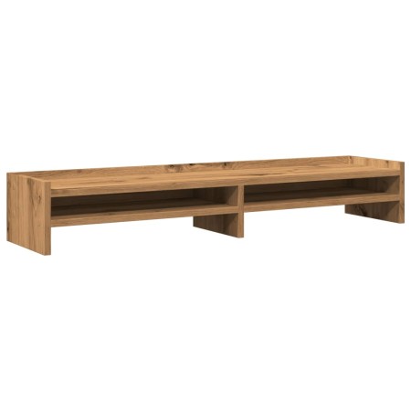 vidaXL Monitorständer Artisan-Eiche 100x24x16 cm Holzwerkstoff