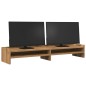 vidaXL Monitorständer Artisan-Eiche 100x24x16 cm Holzwerkstoff vidaXL Monitorständer Artisan-Eiche 100x24x16 cm Holzwerkstoff