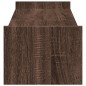vidaXL Monitorständer Braun Eichen-Optik 100x27x20 cm Holzwerkstoff vidaXL Monitorständer Braun Eichen-Optik 100x27x20 cm Holzwerkstoff