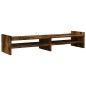 vidaXL Monitorständer Räuchereiche 100x27x20 cm Holzwerkstoff vidaXL Monitorständer Räuchereiche 100x27x20 cm Holzwerkstoff