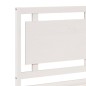 vidaXL Massivholzbett Extra Lang ohne Matratze Weiß 160x210 cm vidaXL Massivholzbett Extra Lang ohne Matratze Weiß 160x210 cm