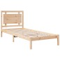 vidaXL Massivholzbett Extra Lang ohne Matratze 100x220 cm vidaXL Massivholzbett Extra Lang ohne Matratze 100x220 cm
