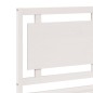 vidaXL Massivholzbett Extra Lang ohne Matratze Weiß 140x220 cm vidaXL Massivholzbett Extra Lang ohne Matratze Weiß 140x220 cm