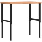 vidaXL Werkbank 100x(55-60)x(73-99,5) cm Massivholz Buche vidaXL Werkbank 100x(55-60)x(73-99,5) cm Massivholz Buche