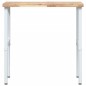 vidaXL Werkbank 100x60x(73-99,5) cm Massivholz Akazie Rechteckig vidaXL Werkbank 100x60x(73-99,5) cm Massivholz Akazie Rechteckig