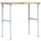 vidaXL Werkbank 100x60x(73-99,5) cm Massivholz Akazie Rechteckig vidaXL Werkbank 100x60x(73-99,5) cm Massivholz Akazie Rechteckig