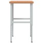 vidaXL Werkbank 100x(55-60)x(73-99,5) cm Massivholz Buche vidaXL Werkbank 100x(55-60)x(73-99,5) cm Massivholz Buche
