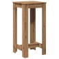 vidaXL Bartisch Artisan-Eiche 51x50x103,5 cm Holzwerkstoff vidaXL Bartisch Artisan-Eiche 51x50x103,5 cm Holzwerkstoff