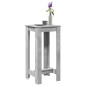 vidaXL Bartisch Betongrau 51x50x103,5 cm Holzwerkstoff vidaXL Bartisch Betongrau 51x50x103,5 cm Holzwerkstoff