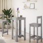vidaXL Bartisch Betongrau 51x50x103,5 cm Holzwerkstoff vidaXL Bartisch Betongrau 51x50x103,5 cm Holzwerkstoff