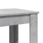 vidaXL Bartisch Betongrau 51x50x103,5 cm Holzwerkstoff vidaXL Bartisch Betongrau 51x50x103,5 cm Holzwerkstoff