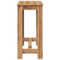 vidaXL Bartisch Artisan-Eiche 102x50x103,5 cm Holzwerkstoff vidaXL Bartisch Artisan-Eiche 102x50x103,5 cm Holzwerkstoff