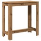 vidaXL Bartisch Artisan-Eiche 102x50x103,5 cm Holzwerkstoff vidaXL Bartisch Artisan-Eiche 102x50x103,5 cm Holzwerkstoff