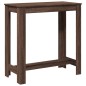 vidaXL Bartisch Braun Eichen-Optik 102x50x103,5 cm Holzwerkstoff vidaXL Bartisch Braun Eichen-Optik 102x50x103,5 cm Holzwerkstoff