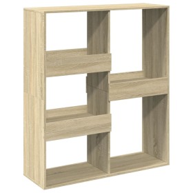 vidaXL Bücherregal/Raumteiler Sonoma-Eiche 100x33x115 cm