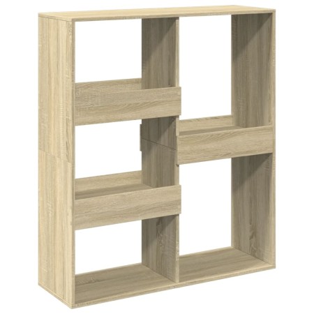 vidaXL Bücherregal/Raumteiler Sonoma-Eiche 100x33x115 cm