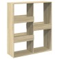 vidaXL Bücherregal/Raumteiler Sonoma-Eiche 100x33x115 cm vidaXL Bücherregal/Raumteiler Sonoma-Eiche 100x33x115 cm