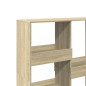 vidaXL Bücherregal/Raumteiler Sonoma-Eiche 100x33x115 cm vidaXL Bücherregal/Raumteiler Sonoma-Eiche 100x33x115 cm