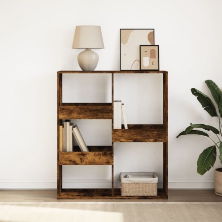 vidaXL Bücherregal/Raumteiler Räuchereiche 100x33x115 cm