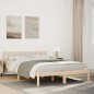 vidaXL Massivholzbett Extra Lang ohne Matratze 160x210 Kiefernholz vidaXL Massivholzbett Extra Lang ohne Matratze 160x210 Kiefernholz