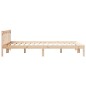 vidaXL Massivholzbett Extra Lang ohne Matratze 160x210 Kiefernholz vidaXL Massivholzbett Extra Lang ohne Matratze 160x210 Kiefernholz