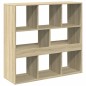vidaXL Bücherregal/Raumteiler Sonoma-Eiche 100x33x94,5 cm vidaXL Bücherregal/Raumteiler Sonoma-Eiche 100x33x94,5 cm