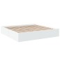 vidaXL Bettgestell Weiß 180x200 cm Holzwerkstoff vidaXL Bettgestell Weiß 180x200 cm Holzwerkstoff