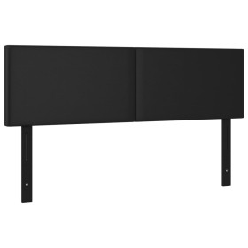 vidaXL Kopfteile 2 Stk. Schwarz 72x5x78/88 cm Kunstleder